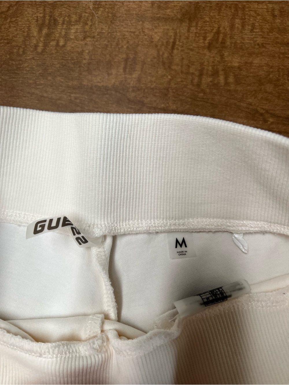 Guess Cream Track Jacket & Leggings with Beige Logo Trim - Picture 8 of 9